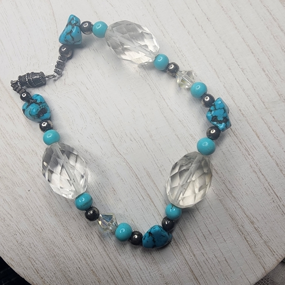 Bracelets Turquoise Color, Lot of 4 - Picture 4 of 5